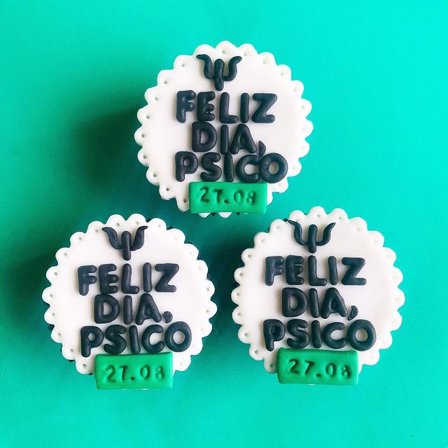 Cupcake para Presente – Dia do Psicólogo 27 de Agosto