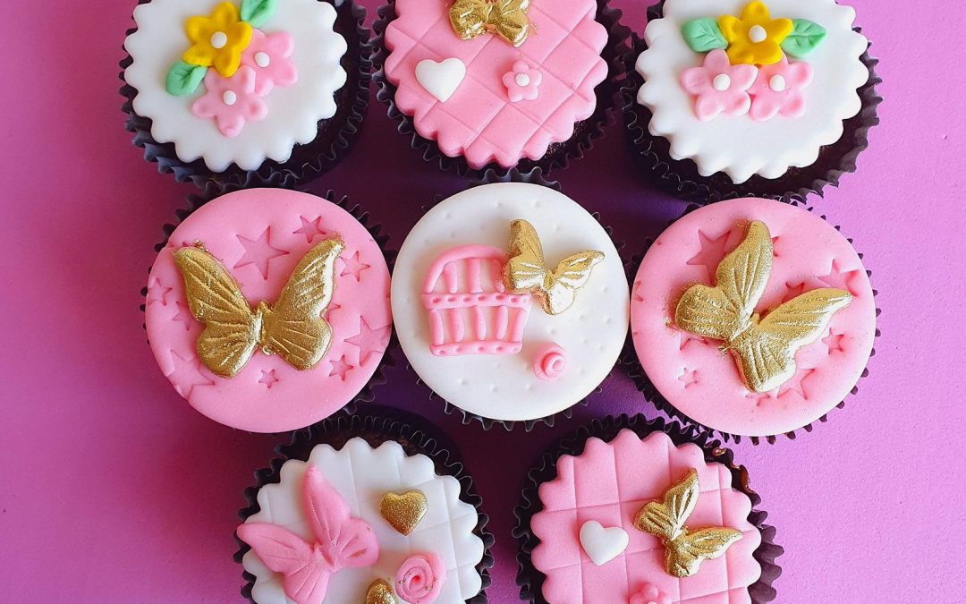 Cupcake Decorado – Jardim Encantado