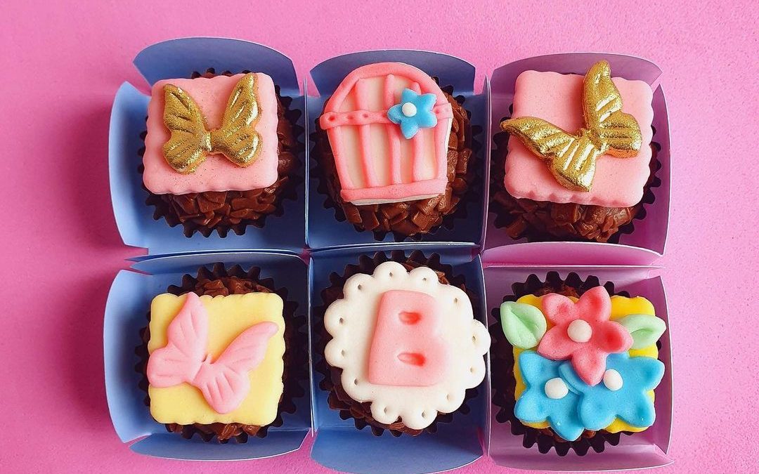 Brigadeiro Decorado – Jardim Encantado