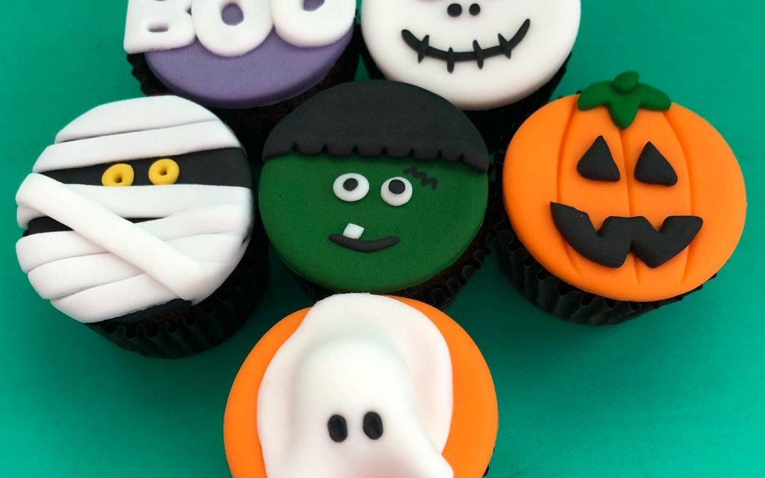Mini Cupcake Decorado Personalizado – Halloween